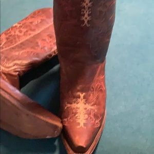 Circle G leather cowgirl boots size 11